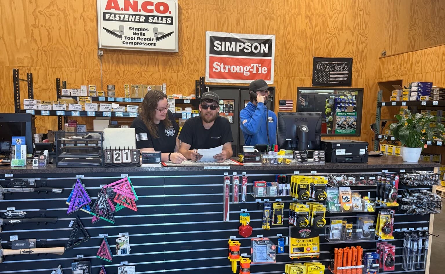 Inside the ANCO store