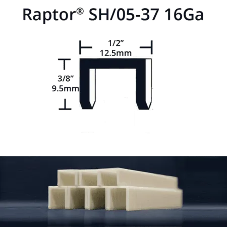 Raptor SH/05-37 Composite Plastic Staples